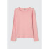 BLUSA ML FEM ROSA CLARO