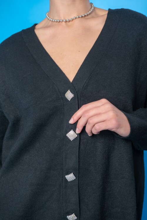 Cardigan Diana Negro