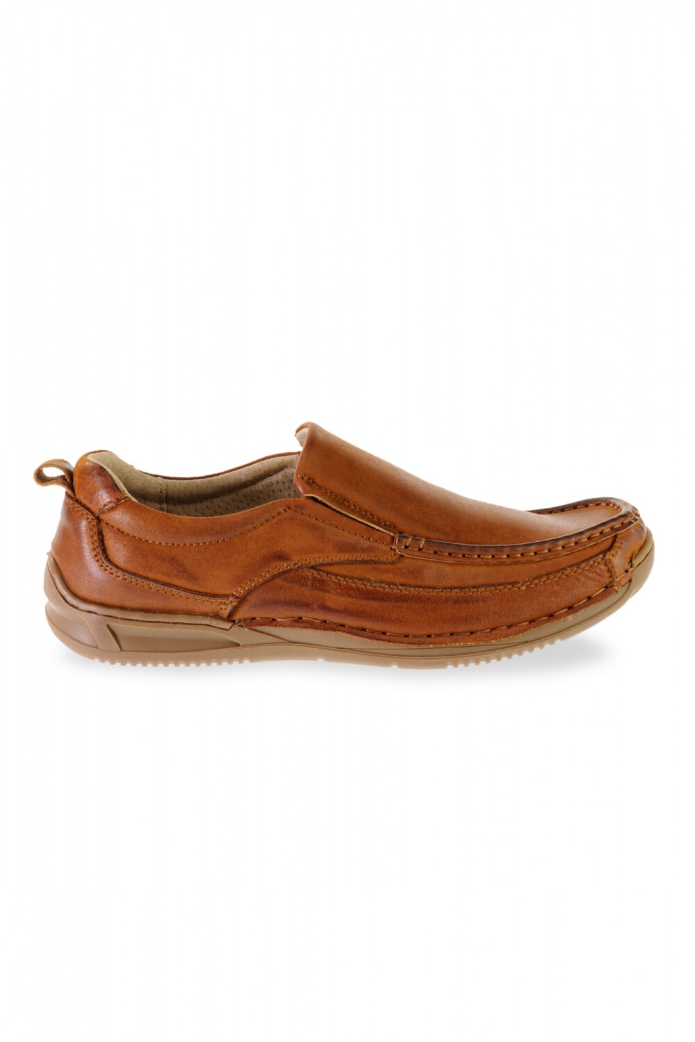 ZAPATO DE GAMUZA SIN CORDONES Marron