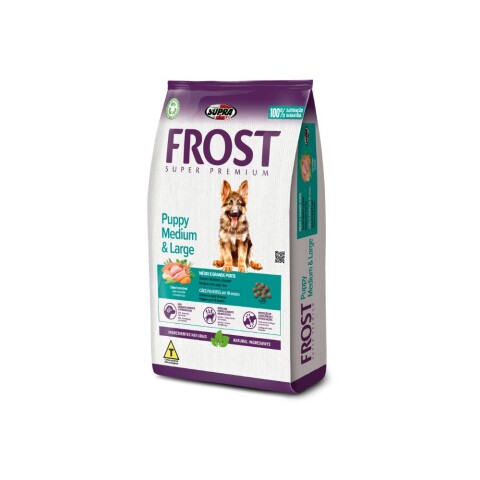 Frost Cachorro Mediano/Grande 15kg | Crecimiento Saludable Frost Cachorro Mediano/Grande 15kg | Crecimiento Saludable