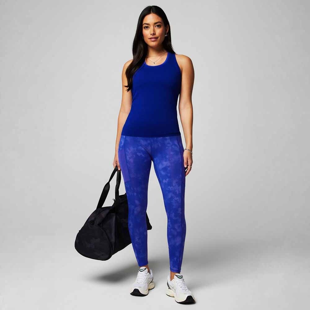 Top Feather Tech+ Racerback Mujer Admiral Blue