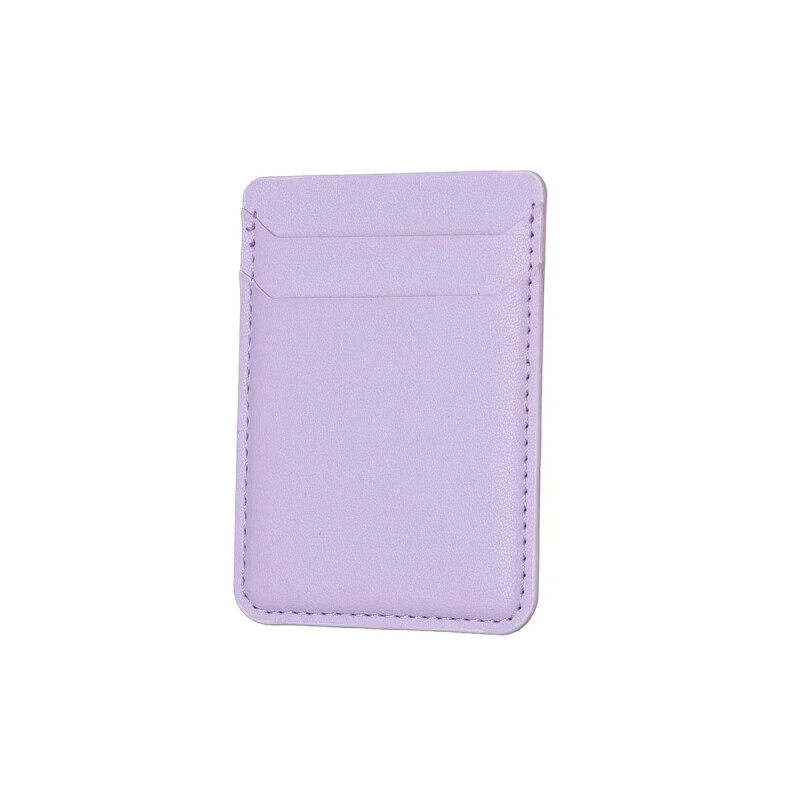 Porta tarjetas adhesivo para celular color lila Porta Tarjetas Adhesivo Para Celular Color Lila