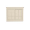 Cortina Roller Rústica Lumax Colores 1.6 X 1.6 M Calidad Beige