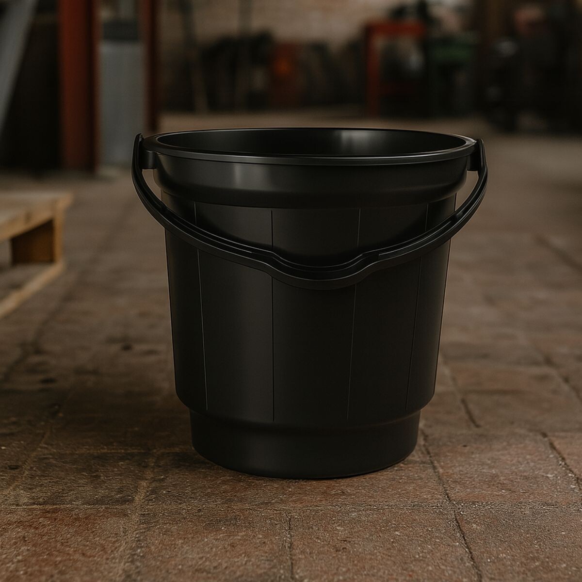 Balde 20lts con asa - GRIS OSCURO 