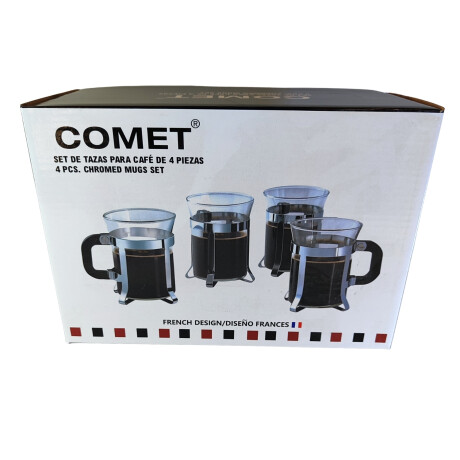 Set de café con 4 tazas Set de café con 4 tazas