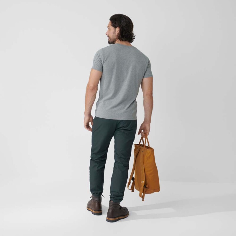 Polo Fjallraven Fox T-shirt M Hombre Deep Patina
