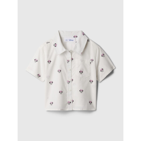 DIS SS BTN ICON SHIRT OPTIC WHITE