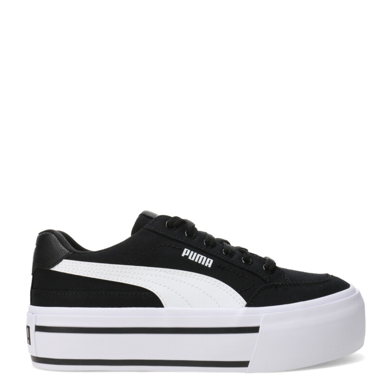 Championes de Mujer Puma Court Classic Vulc FS Platforma Negro - Blanco