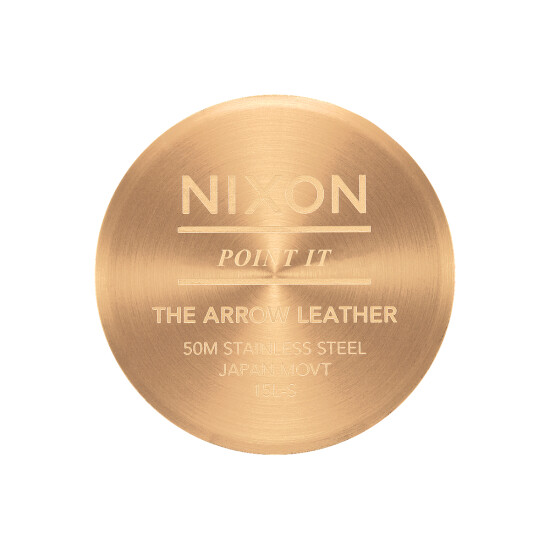 Reloj Nixon Clasico Cuero Marron 0