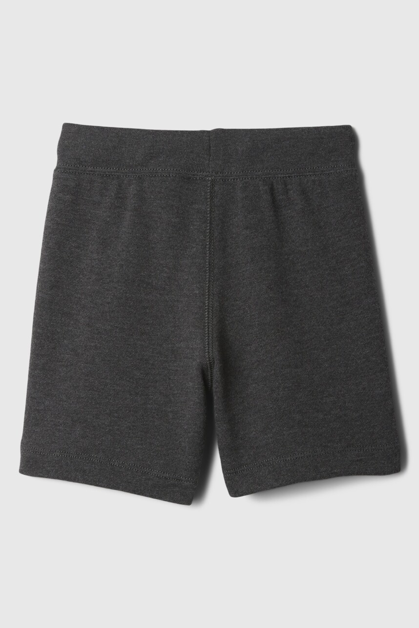 Short Logo Gap Toddler Niño B85 Charcoal Hthr Grey