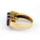 Anillo Oro 18K Y Amatistas Anillo Oro 18K Y Amatistas