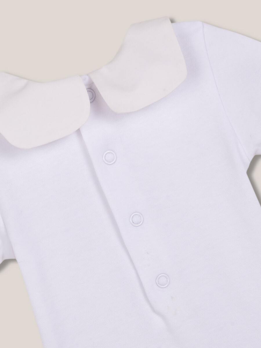Body Con Cuello Marinero Blanco