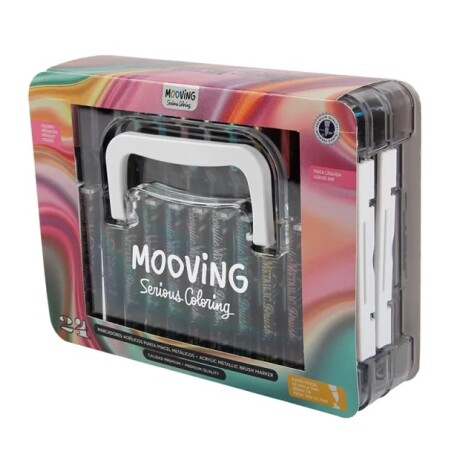 Marcador Mooving Acrilico Metalizado x 24 Marcador Mooving Acrilico Metalizado x 24