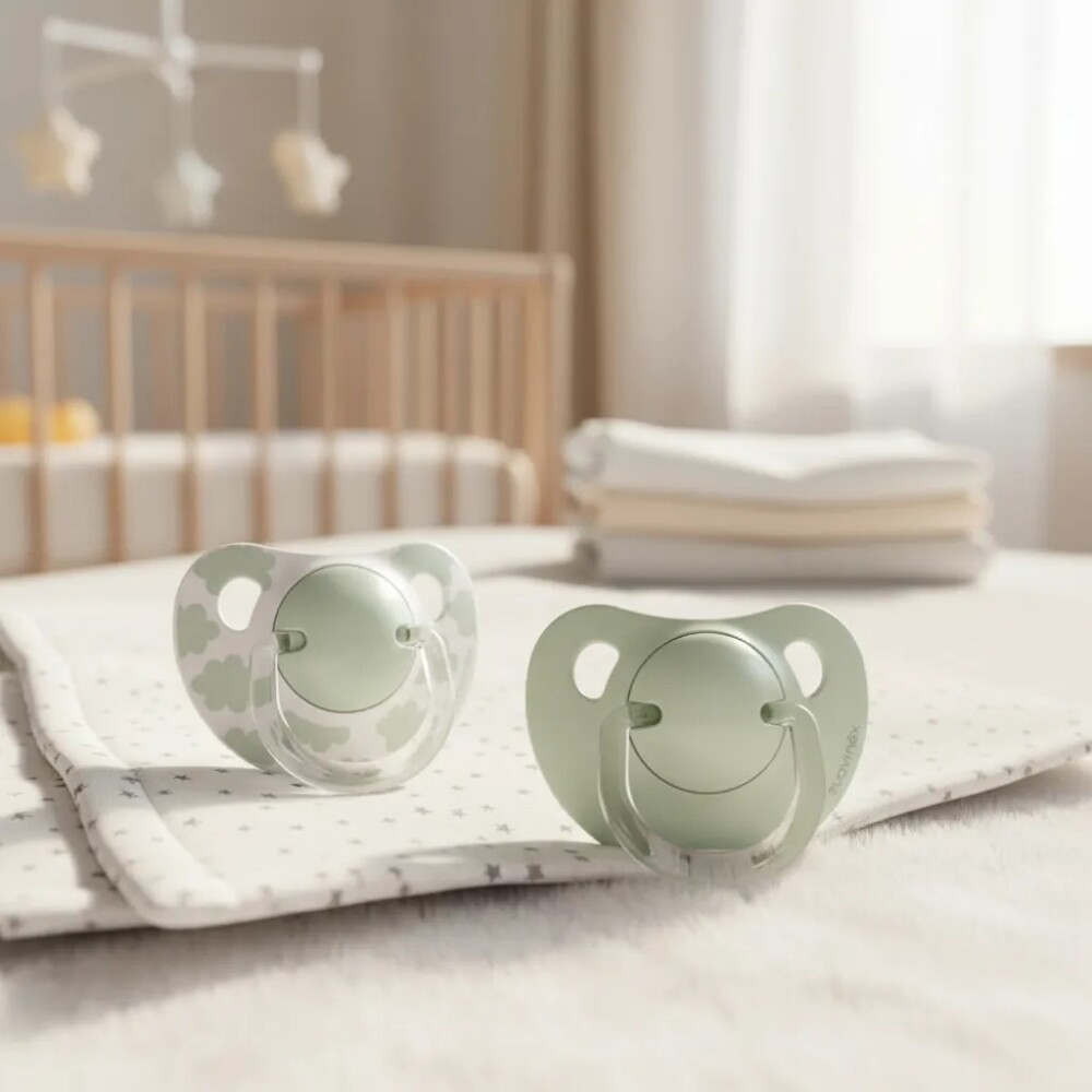 Set x2 chupete anatómico Suavinex 0 a 6 M Dreams Verde