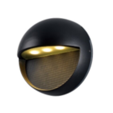 APLIQUE DE PARED ADO. LED UNIDIRECCIONAL PRAGA2 3W 3000K GRIS GRAFITO APLIQUE DE PARED ADO. LED UNIDIRECCIONAL PRAGA2 3W 3000K GRIS GRAFITO
