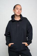 Canguro umbro con capucha. Negro