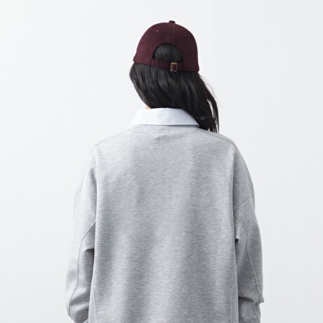 BUZO MERCADER Gris Melange