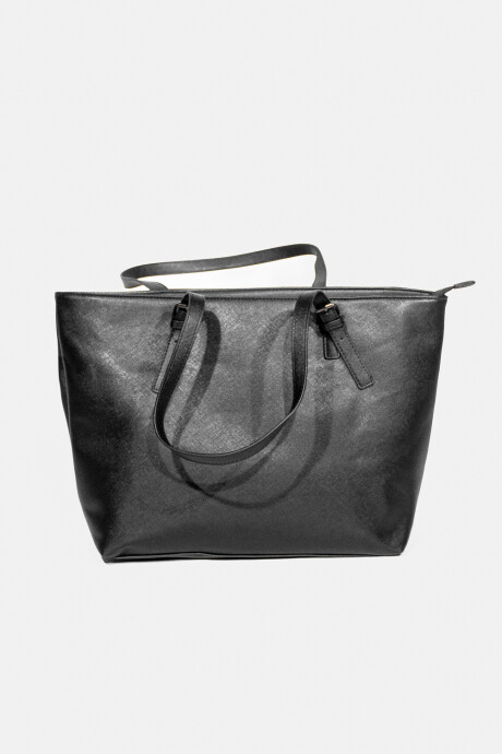 Cartera Laid Negro