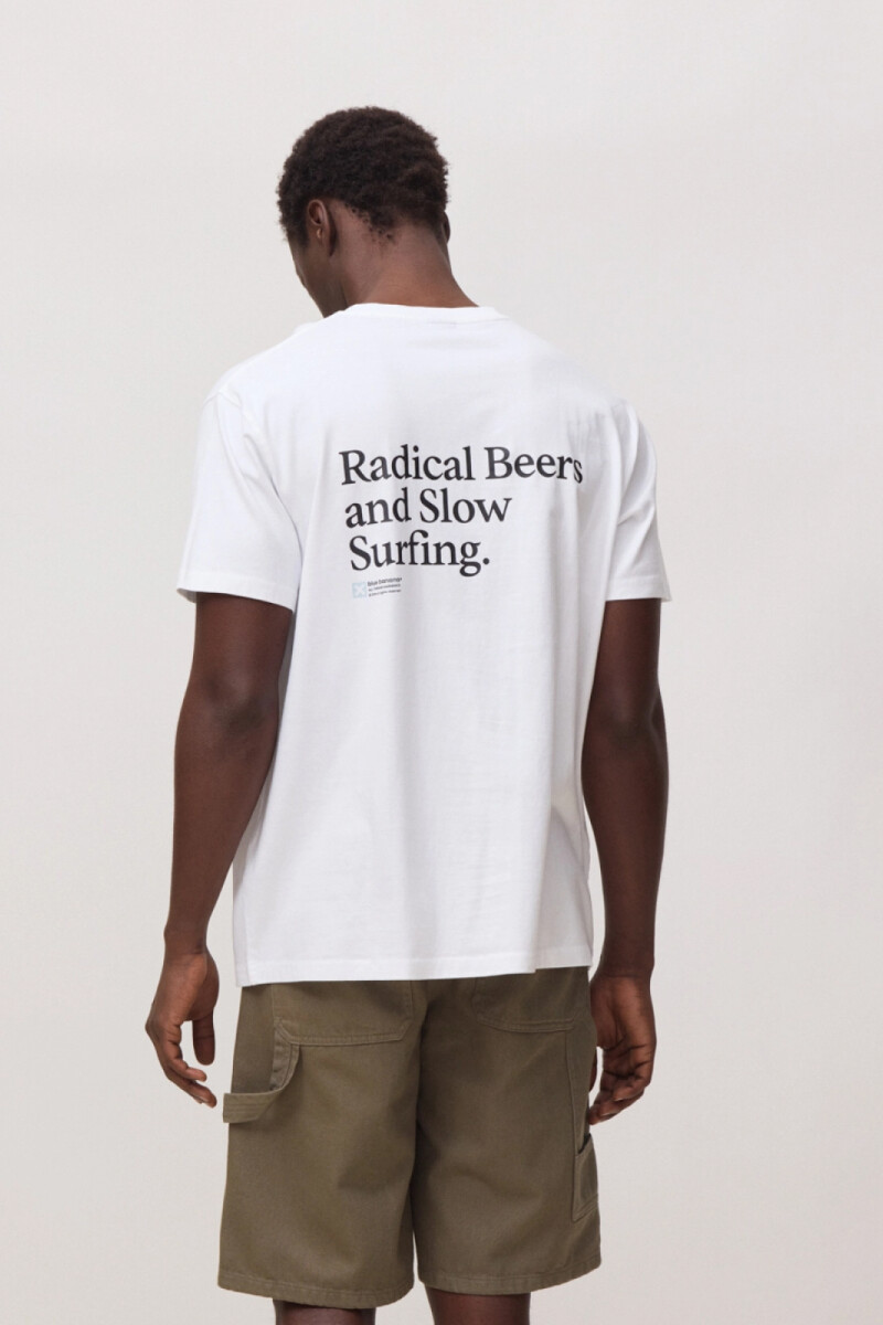 Camiseta Note Blanca