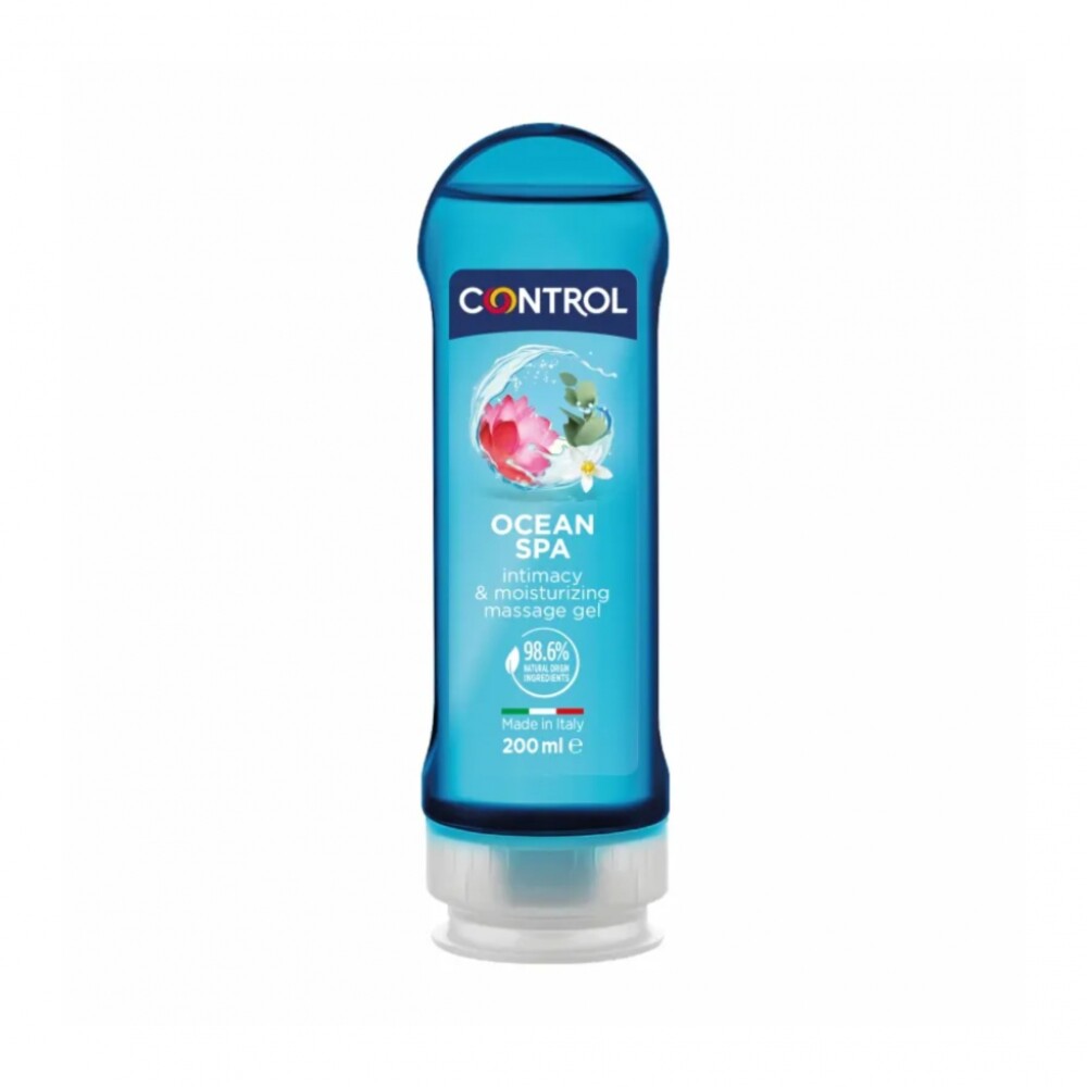 CONTROL GEL MASAJE OCEAN SPA 200 ML única