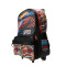 Mochila Hot Wheels C/Carro Speed Big Negro - Rojo