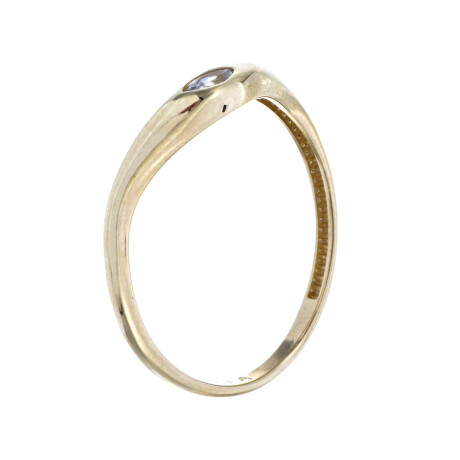 Anillo de oro 9 ktes y circonia Anillo de oro 9 ktes y circonia