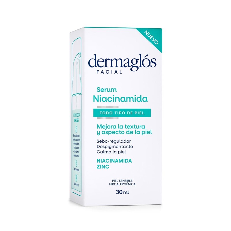 Serum Dermaglós Facial Niacinamida 30 Ml. Serum Dermaglós Facial Niacinamida 30 Ml.