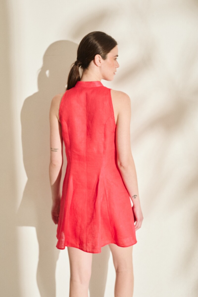 VESTIDO PINO Rojo