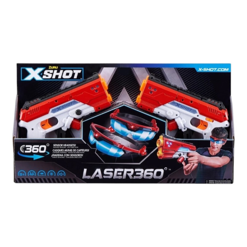Pistolas X-Shot Laser 360 Zuru Pistolas X-Shot Laser 360 Zuru