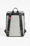 Mochila porta laptop pespunte con llavero verde