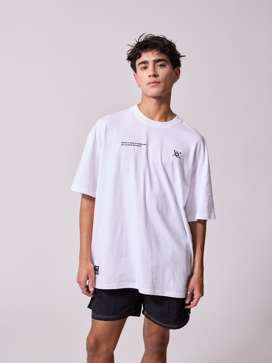 T-SHIRT METIL DIXIE Blanco
