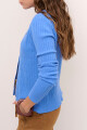 CARDIGAN OCHOS CELESTE
