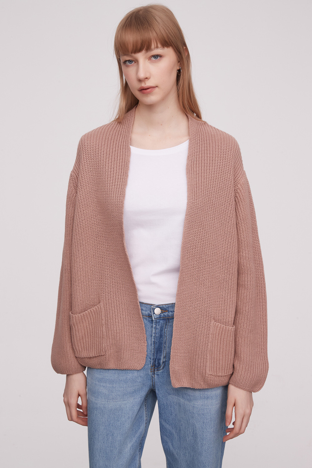 Saco Lamo Beige Oscuro