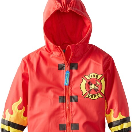 Campera Impermeable Stephen Joseph Bomberos Disfraz BOMBERO