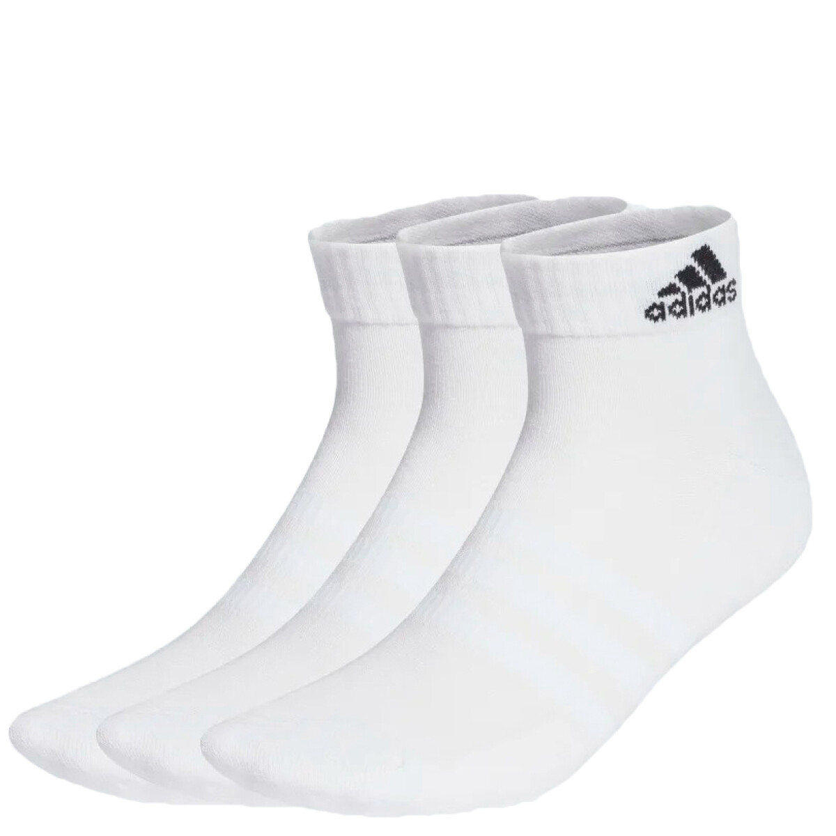 Medias de Hombre Adidas x3 SPW Adidas - Blanco - Negro 