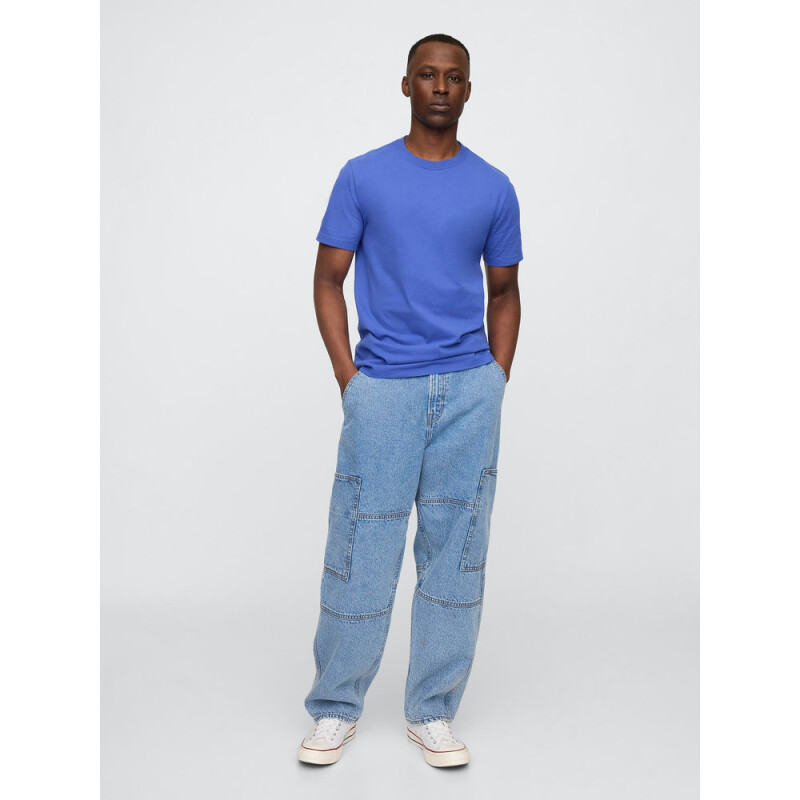 V-EVERYDAY SOFT CREW - SOLID DAZZLING BLUE 183949TC