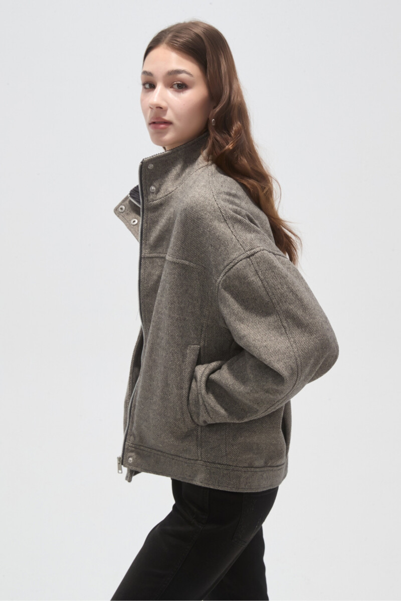 Campera Naiar - Gris Melange 