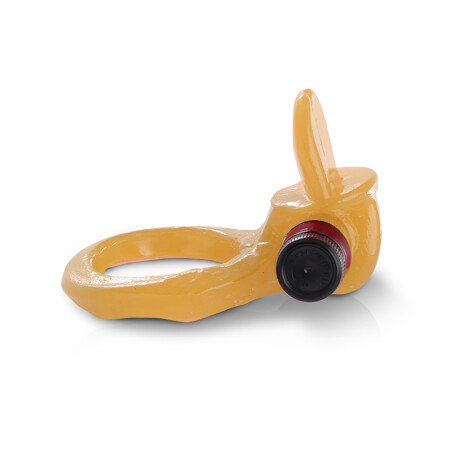 Anillo Estimulador Lenguita Con Vibrador Piel