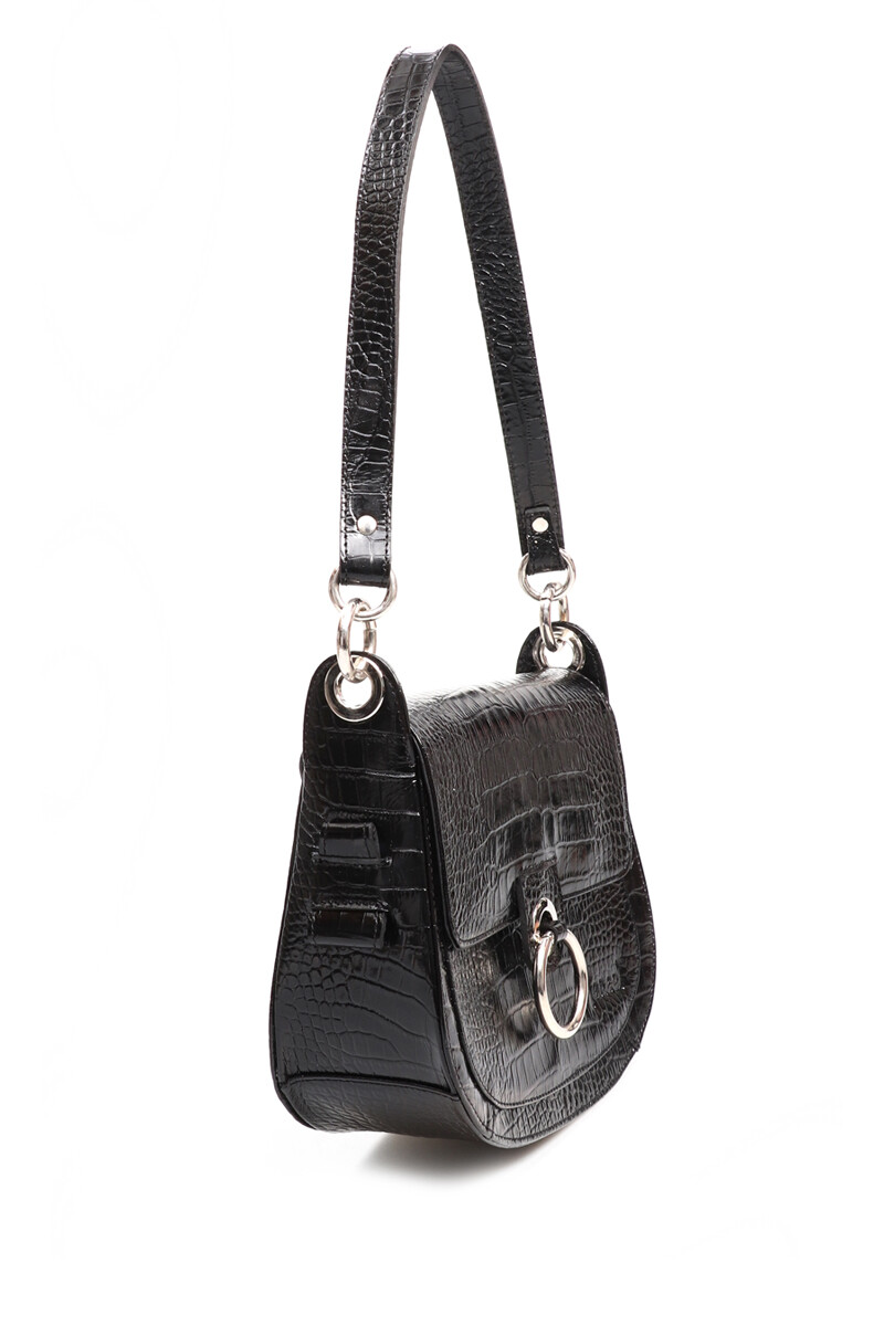 Cartera Charol NEGRO