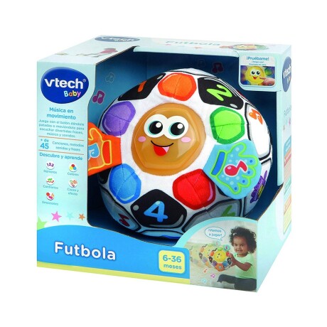 Balón de Fútbol Blanda para Bebe Vtech 45 Melodías 001