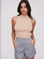 Tops Plisure Beige