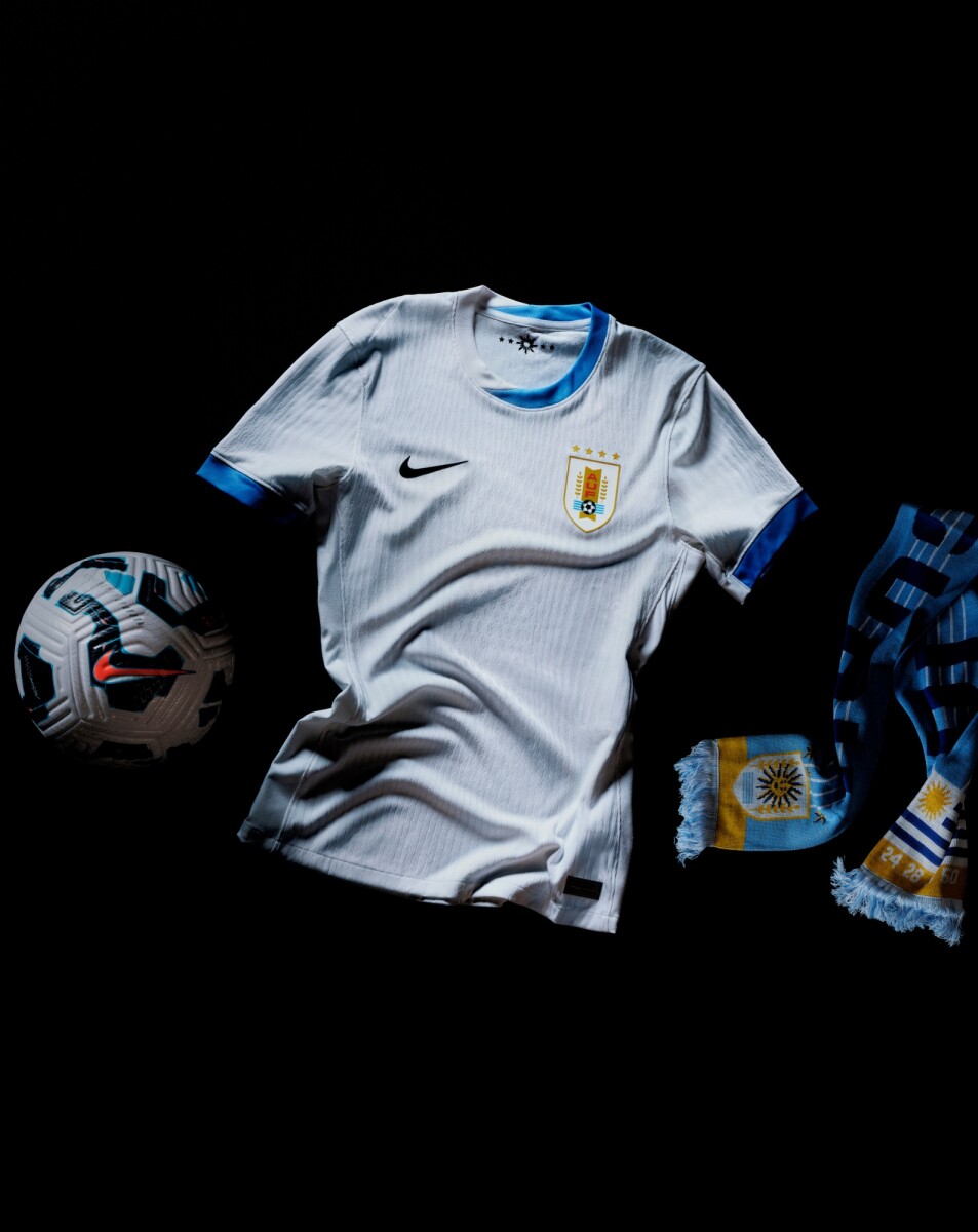 Remera AUF Stadium Camiseta Alternativa de Niños - Blanco 