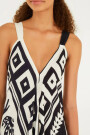 VESTIDO TROPICANO Negro