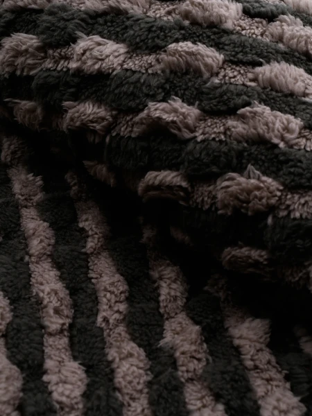 FLANNEL TRAMA RAYAS 2 PLAZAS VISON