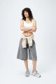 Top Unno Piece of Cake Elastizado S/M Crudo