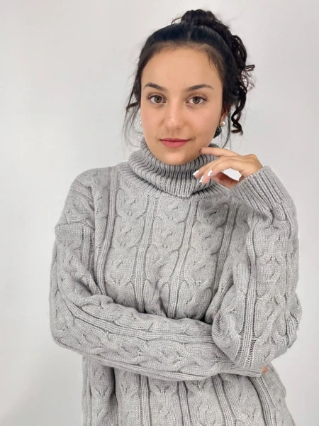 POLERON WANNA 2107 OCHOS GRIS