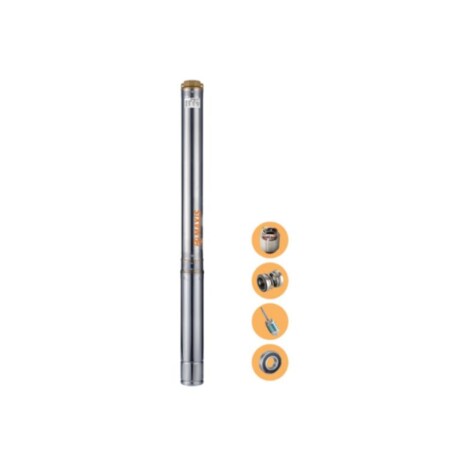 Bomba Sumergible MAXIS 0.75 HP 3" Monofásica 3SDM1/22 Bomba Sumergible MAXIS 0.75 HP 3" Monofásica 3SDM1/22