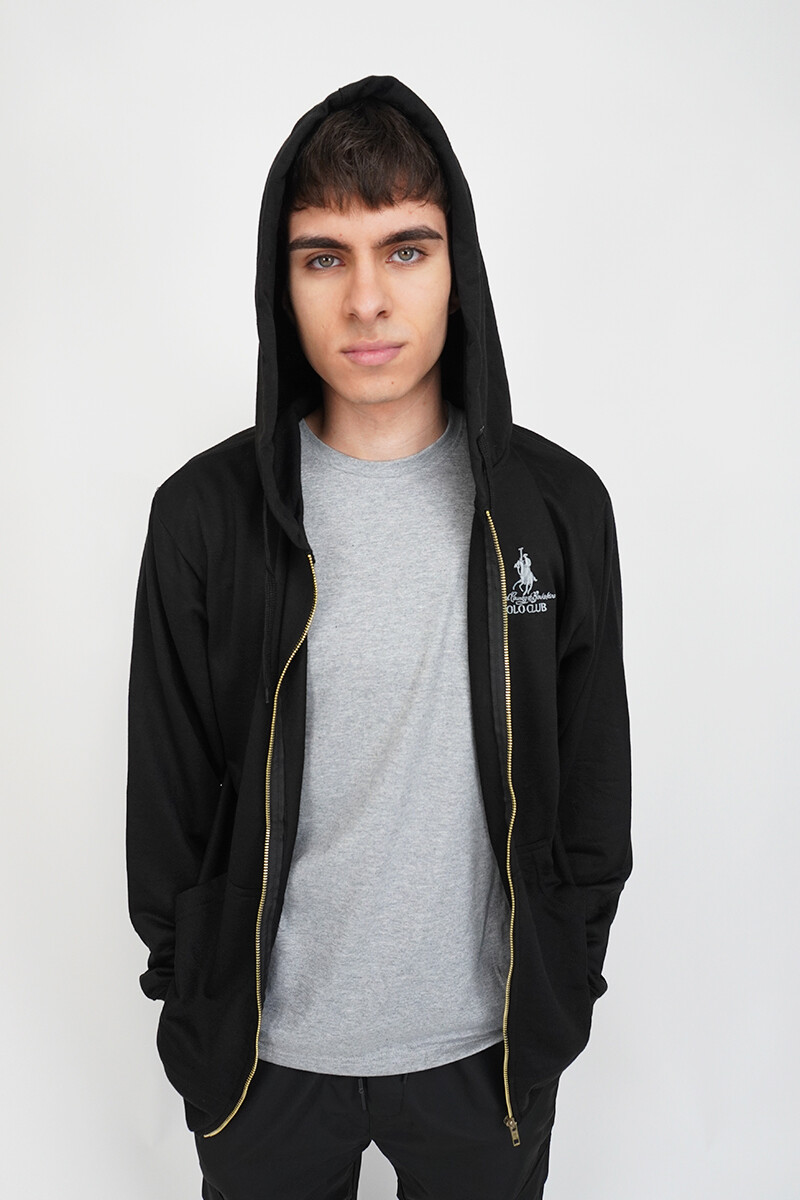 Campera Deportiva Negro