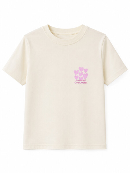 REMERA ELAINA BLOOM CRUDO
