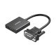 Cable Adaptador Ugreen para PC VGA Macho a HDMI Hembra Cable Adaptador Ugreen para PC VGA Macho a HDMI Hembra